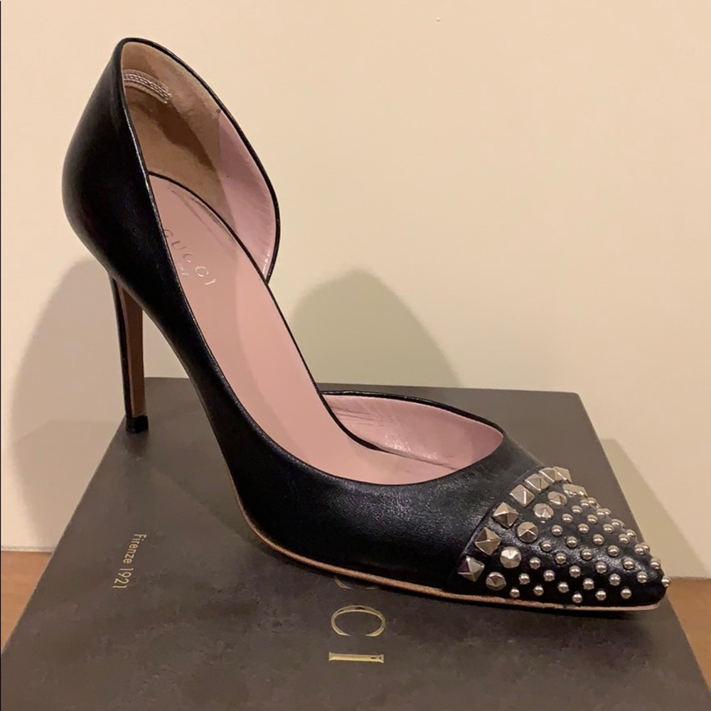 Gucci Coline Malaga Kid Studded d’orsay 37.5